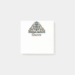 Tiara Queen Crown Post-it Notes