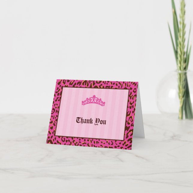 Tiara Thank You Card (Front)