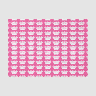 Tiaras and Crowns / Darker Pink Tissue Paper