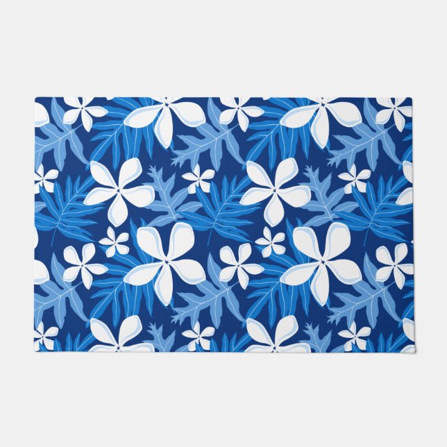 TIARE (BLUE) DOORMAT (Front)