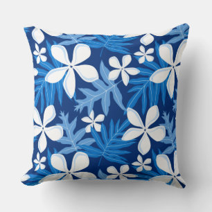 TIARE (BLUE) THROW PILLOW