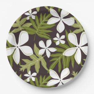 TIARE (OLIVE COMBO) PAPER PLATE