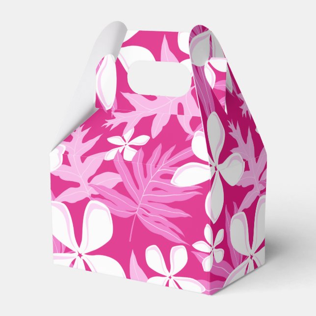 TIARE (PINK) FAVOR BOX (Front Side)