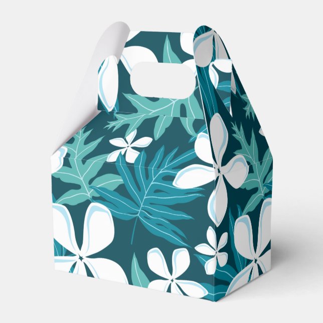 TIARE (TEAL) FAVOR BOX (Front Side)