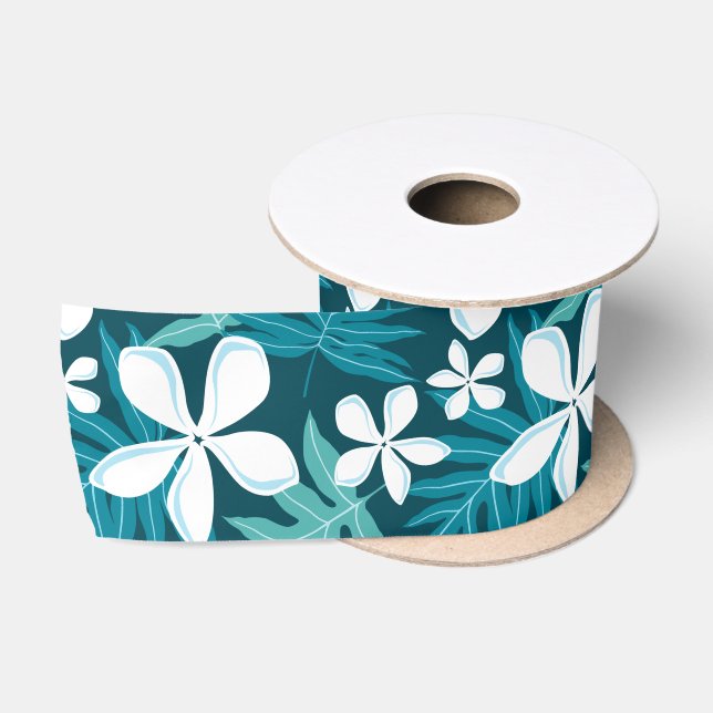 TIARE (TEAL) SATIN RIBBON (Spool)