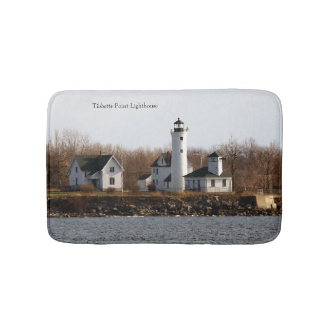 Tibbetts Point Lighthouse bathmat (Front)
