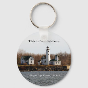 Tibbetts Point Lighthouse key chain