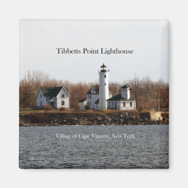 Tibbetts Point Lighthouse magnet (Front)