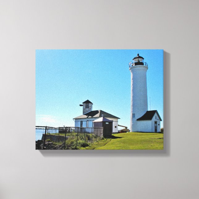 Tibbetts Point Lighthouse, New York Canvas Print (Front)
