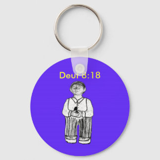 Tibbs Omalay  Deuteronomy 8:18 Keychain