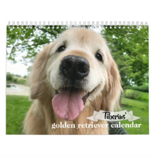 Tiberius' 2020 Golden Retriever Calendar