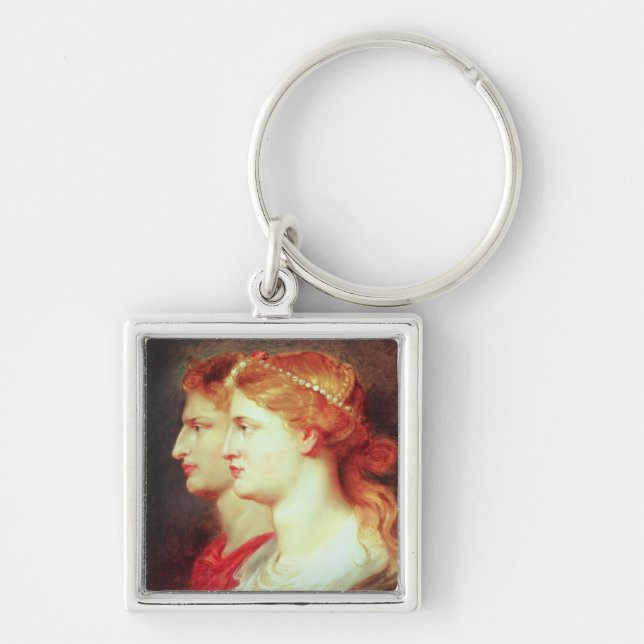 Tiberius  and Agrippina, c.1614 Keychain (Front)