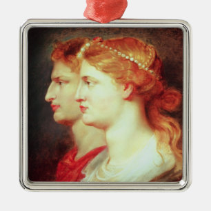 Tiberius  and Agrippina, c.1614 Metal Ornament