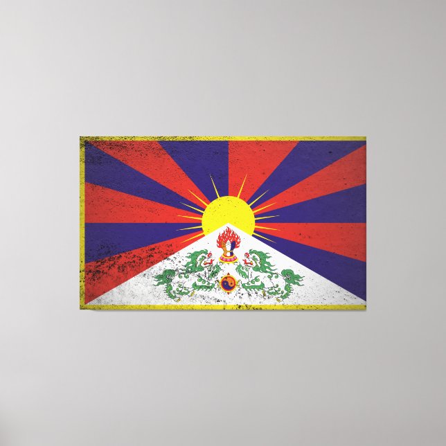 Tibet Canvas Print (Front)