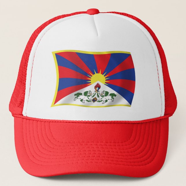 Tibet Flag Hat (Front)