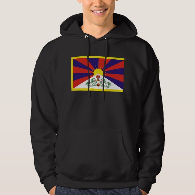 tibet flag hoodie (Front)