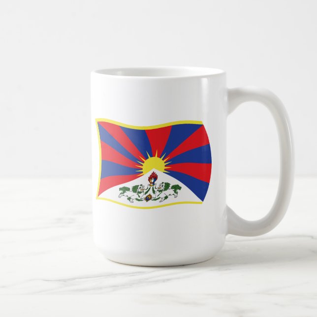 Tibet Flag Mug (Right)