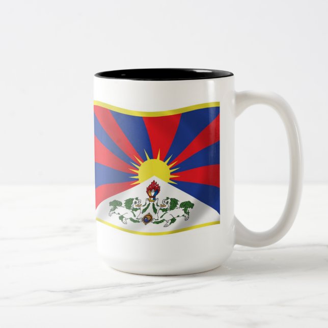 Tibet Flag Mug (Right)