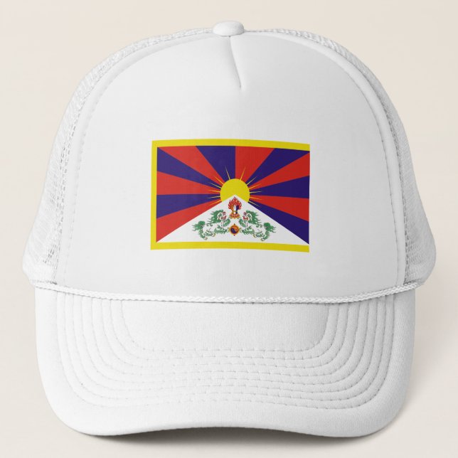 Tibet Flag Trucker Hat (Front)