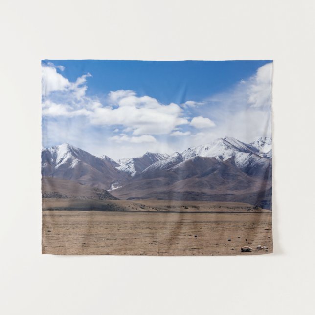 Tibet, Himalaya - Scenic Mountain landscape Tapestry (Front (Horizontal))