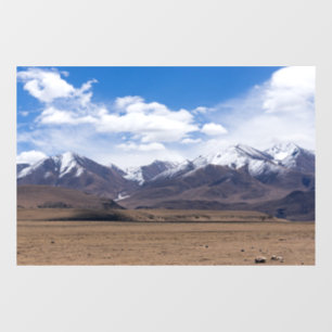 Tibet, Himalaya - Scenic Mountain landscape Window Cling