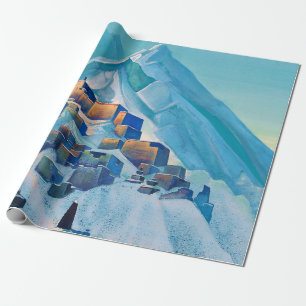 “Tibet Himalayas” by Nicholas Roerich Wrapping Paper