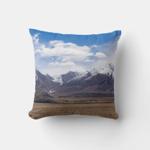 Tibet - Mountain landscape Throw Pillow