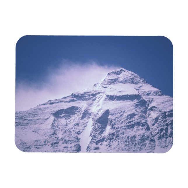 Tibet. Mt. Everest Magnet (Horizontal)