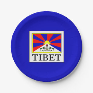 Tibet Paper Plate