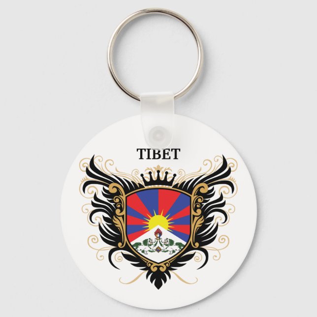 Tibet [personalize] keychain (Front)