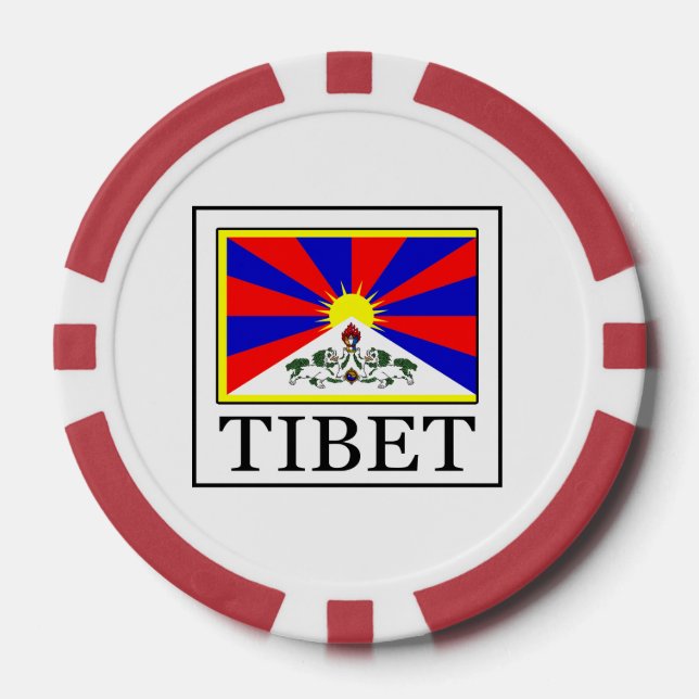 Tibet Poker Chips (Front)