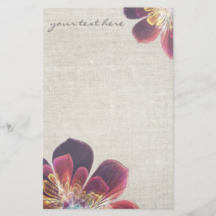 Tibet Sea Flower   personalized stationery
