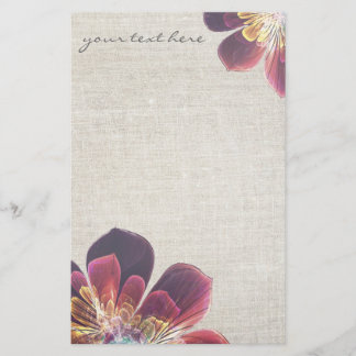 Tibet Sea Flower | personalized stationery