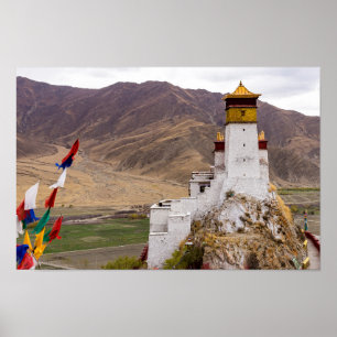 Tibet - Yumbulakhang Palace Poster