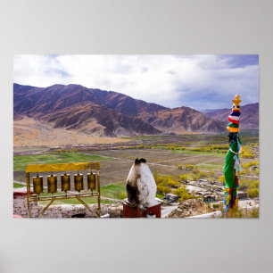 Tibet - Yumbulakhang Palace Poster