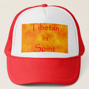 Tibétain en casquette spirituel