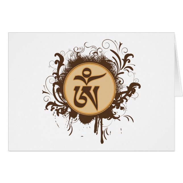 Tibétain OM (Devant horizontal)