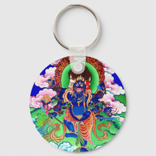 Tibetan Buddhism Buddhist Thangka Ucchusma Keychain