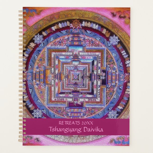 Tibetan Buddhism Kalachakra Sera - Mandala  (Devant)