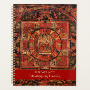 Tibetan Buddhism Mandala of Amogapasha Personalize Planner
