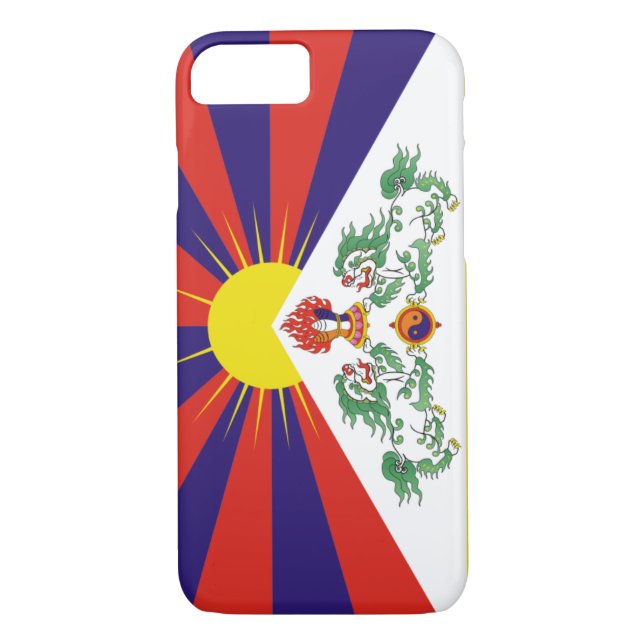 Tibetan Flag Case-Mate iPhone Case (Back)