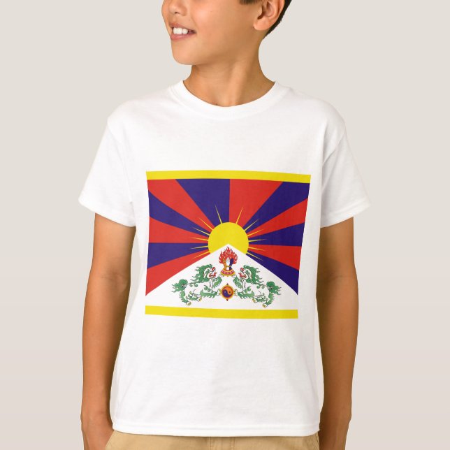 Tibetan Flag T-Shirt (Front)