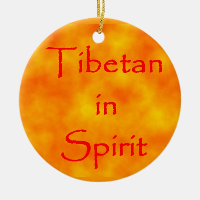 Tibetan in Spirit-circle ornament (Front)