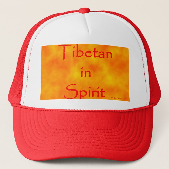 Tibetan in Spirit-hat Trucker Hat (Front)