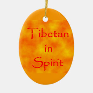 Tibetan in Spirit-oval ornament