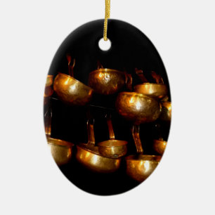 Tibetan Ladle Ceramic Ornament