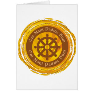 Tibetan Mantra Dharma Wheel