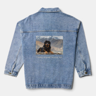 Tibetan Mastiff Denim Jacket