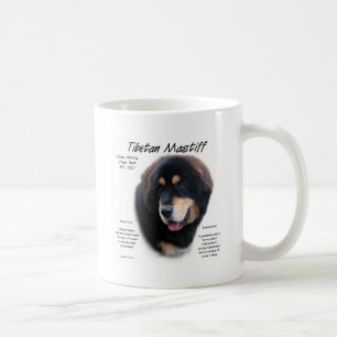 Tibetan Mastiff History Design Coffee Mug