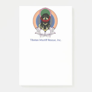 Tibetan Mastiff Logo Post it notes
